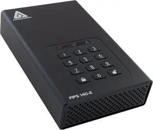 Apricorn 6TB Aegis Desktop Padlock FIPS 140-2 Validated 256-Bit Encrypted Hard Drive (ADT-3PL256F-6000)