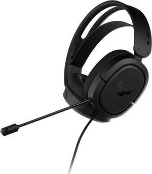 ASUS TUF Gaming H1 Wired Headset | Discord Certified Mic, 7.1 Surround Sound, 40mm Drivers, 3.5mm, Lightweight, for PC, Switch, PS4, PS5, Xbox One, Xbox Series X | S, and Mobile Devices - Black ASUS TUF Gaming H1 Wired Headset | Discord Certified Mic, 7.1 Surround Sound, 40mm Drivers, 3.5mm, Lightweight, for PC, Switch, PS4, PS5, Xbox One, Xbox Series X | S, and Mobile Devices - Black
