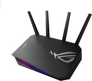 ASUS ROG Strix GS-AX3000 WiFi 6 Extendable Gaming Router, Gaming Port, Mobile Game Mode, Port Forwarding, VPN Fusion, Aura RGB, Subscription-free Network Security, Instant Guard, AiMesh Compatible