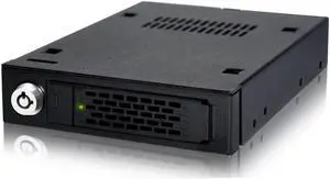 ICY DOCK Rugged Full Metal 2.5" SAS/SATA HDD & SSD Mobile Rack for External 3.5" Drive Bay | ToughArmor MB991IK-B
