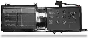 9NJM1 01D82 44T2R HF250 MG2YH 0546FF 546FF 0HF250 Laptop Battery Replacement for Dell Alienware 15 R3 R4 17 R4 R5 ALW17C-D1738 D1748 D1758 D1848 D2738 D2748 D2758 R1748 P31E001(11.4V 99Wh)