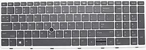 New Replacement Laptop Keyboard Compatible with HP Elitebook 850 g5 855 G5 850 G6 750 G5 755 G5 Zbook 15u G5 G6 US L11999-001 Backlit