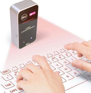 AGS Wireless Laser Projection Bluetooth Virtual Keyboard for Iphone, Ipad, Smartphone and Tablets