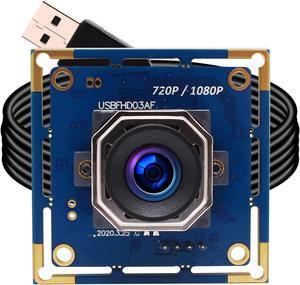 ELP USB Camera Module 100fps Autofocus 2megapixel USB with Camera 1080p FHD Industrial USB Camera 1080P 30fps USB Camera Module 720P 60fps USB Cameras