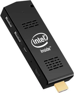 AKLWY Mini PC Stick Pocket PC with Intel Atom Z8350 & Windows 10 Pro 4GB RAM 64GB ROM Support Auto-On After Power Failure,Support 4K HD,Dual Band WiFi 2.4G/5G, BT 4.2