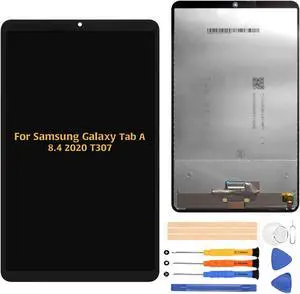 A-MIND for Samsung Galaxy Tab A 8.4 2020 T307 T307U Screen Replacement Touch Screen Digitizer LCD Display Full Assembly Repair Kits,with Screen Protector+Tools