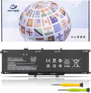 ANTIEE 95.9Wh ZG06XL Laptop Battery Replacement for HP Elitebook 1050 G1 ZBook Studio G5 X360 G5 Series Laptop HSTNN-IB8H HSTNN-1B8H HSN-Q11C ZGO6XL L07045-855 L07351-1C1 L07046-855 11.55V 0G74G