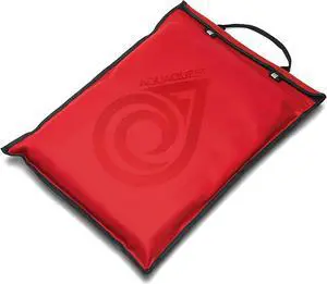 AquaQuest Storm Laptop Sleeve - 100% Waterproof, Lightweight, Durable, Padded Case - Protective Computer Pouch Cover Bag- 17 Inch - Red