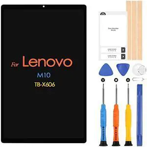 TB-X606 LCD Display for Lenovo Tab M10 Plus Screen Replacement, LCD Screen Replacement Kits for Lenovo Tab M10 Plus TB-X606 TB-X606F 10.3 inch Touch Screen Digitizer Full Assembly with Repair Kit