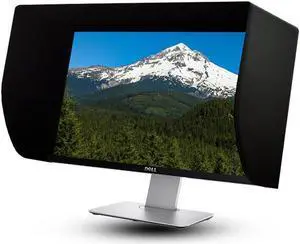 iLooker 22E 21~22 inch LCD LED Video Monitor Hood Sunshade Sunhood for Dell HP Viewsonic Philips Samsung LG EIZO NEC ASUS ACER BENQ AOC Lenovo, Fits Monitor Frame Width 505-525mm