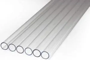 PrimoChill 1/2in. ID x 5/8in. OD Rigid PETG Tubing - 30 inches in Length (RTP58-630), Made with Premium Materials, Excellent Beginner Hardline for PC Watercooling, Made in the USA - 6 Pack - Clear