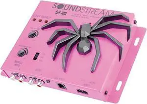 SOUNDSTREAM BX-10X | Bass Processor - Digital Sound Restoration, Maximizer and Reproducer - Car Audio Booster (PINK)
