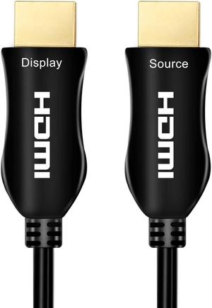 iBirdie 4K Fiber Optic HDMI Cable 30 Feet 10m 4K 60Hz(4:4:4 RGB HDR10 HDCP2.2) 1440p 144Hz 18Gbps High Speed Ultra HD Directional Active Cord Compatible with Apple-TV Ps4 Xbox One