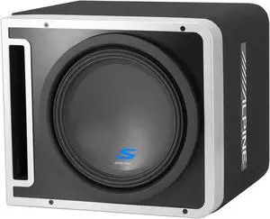 Alpine S-SB12V Pre-Loaded S-Series 12-inch Subwoofer Enclosure