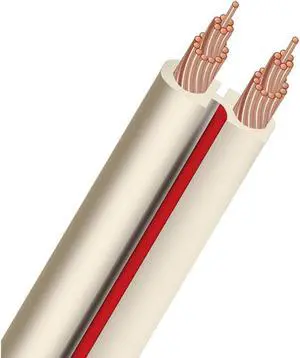 AudioQuest X2 Unterminated White Speaker Cable - 50 ft. (15.24m)