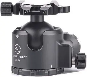 SUNWAYFOTO Tripod Ball Head XB 52 Low Profile Tilt Black
