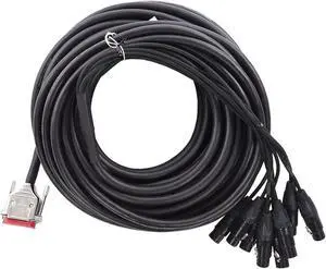 Mogami Gold DB25-XLRF 8-Channel Analog Interface Cable 75'