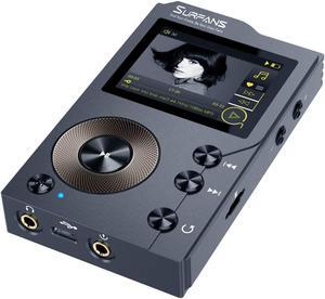Surfans F20 HiFi MP3 Player with Bluetooth, Lossless DSD High Resolution Digital Audio Music Player, High-Res Portable Audio Player with 32GB Memory Card, Support up to 256GB
