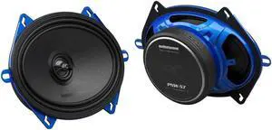 AudioControl PNW Series Car Speakers, 5x7 Coaxial High-Fidelity, 75 Watt RMS/100 Watt Max, 3 Ohm (Pair)