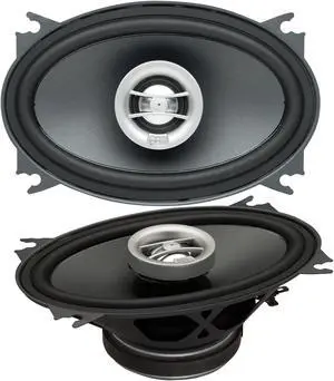 PowerBass OE-462-4x6 Coaxial Speakers 2-Ohm - Pair