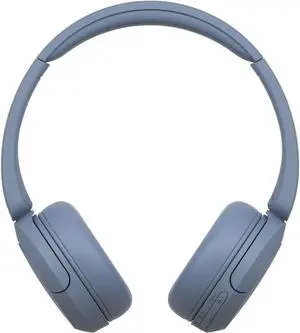 Sony WH-CH520 Best Wireless Bluetooth On-Ear Headphones with Microphone for Calls and Voice Control, Up to 50 Hours Battery Life with Quick Charge Function, includes USB-C Charging Cable (Blue)