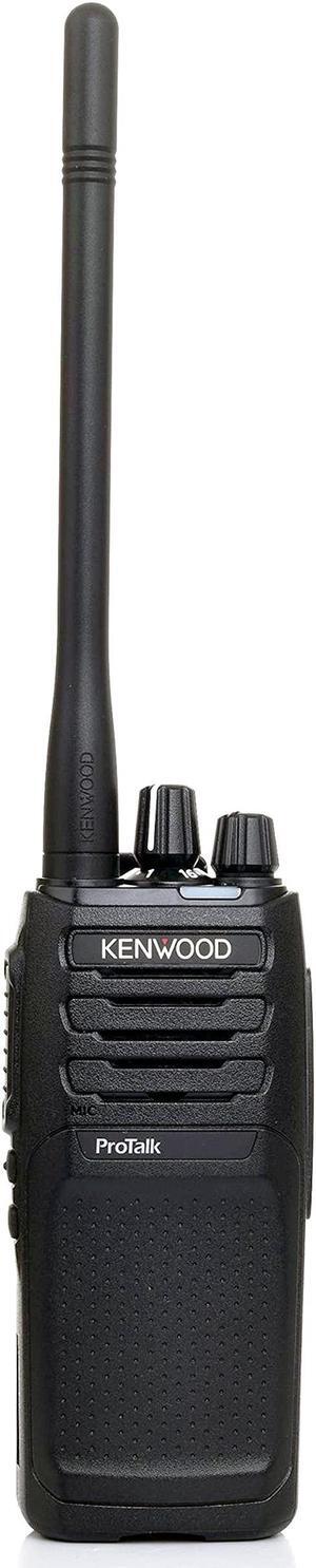 Kenwood ProTalk NX-P1202AV VHF Two-Way Portable Radio (2 W), 64 Channels & 4 Zones, 1,000 mW Loud Speaker, 11 Mil-Spec Standards 810 (C/D/E/F/G) & IP54/55