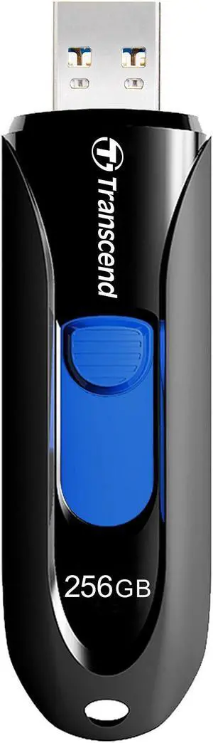 Transcend 256GB Jetflash 790 USB 3.1 Gen 1 Flash Drive TS256GJF790K,Black