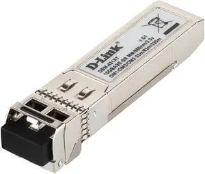 D-Link 10 Gigabit Ethernet Optical Transceiver Multimode 10GBASE-SR SFP+ Module (DEM-431XT)