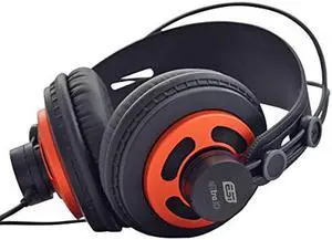 ESI Extra 10 | Professional Over-Ear Modeling Headphones Wired with dSONIQ Realphones Modeling Software, Mixing Headphones for Audio Recording