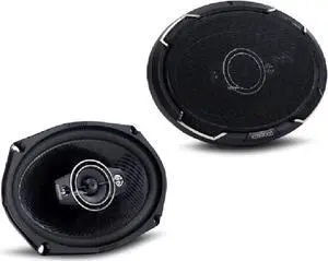 Kenwood Kfc-PS6986-6 X9 4 Way Shelf Speakers 600 Watts