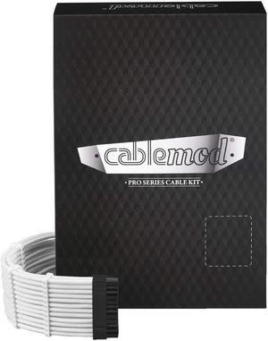 CableMod RT-Series Pro ModFlex Sleeved Cable Kit for ASUS/Seasonic/Phanteks Revolt (White)