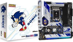 ASRock B760M PG SONIC WiFi Motherboard 7200 MHz DDR5 XMP  EXPO Support 1211 Phase Design with DrMOS PCIe 50  SurfaceMount Tech USB 32 Gen2 TypeC Header M2 192 GB