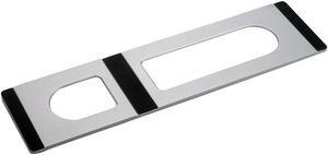 CraftMaster Union Tray for Apple Magic Keyboard and Apple Magic Trackpad 2 - Metal Dock Stand Controls Your iMac or Laptop Remotely, Premium Home and Office Accessory - Silver