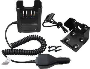 Amasu RLN4883 RLN4883B Vehicle Travel Charger Compatible with HT750 HT1250 HT1250LS HT1550 GP328 GP338 GP340 GP380 MTX850 MTX950 MTX8250 MTX9250 PRO5150 PRO7150