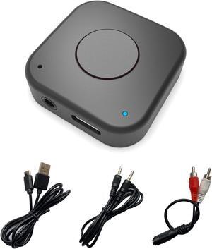 Aston Innovations A3031 HiFi Bluetooth 5.1 Receiver for Car/Home Stereo Music Streaming with AAC aptX HD, Handsfree Calls (Car Kit), Bluetooth Car Adaptor, Built-in Noise Isolator, RCA/3.5mm Outputs
