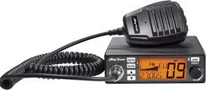 AnyTone AT-500M II Mobile CB Radio for Truck, with Input Voltage 12/24V,NR function for Noise reduction, CTCSS/DSC code,ECHO Function and WX weather channel