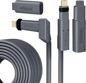 Starlink Cable Standard Actuated, 150FT Starlink Replacement Cable with End Caps for Starlink Rectangular Dish V2