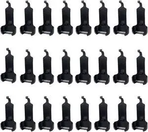 24 pcs Original Walkie Talkie Belt Clip Compatible with Two Way Radio LUITON LT-316 WLN KD-C1 Retevis RT22 Zastone X6 NKTECH NK-U1 Zeadio ZS-B1 TIDRADIO TD-M8 RADTEL RT-10 RADIODDITY R1