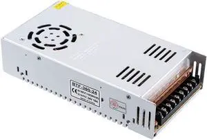 BTF-LIGHTING AC100-240V to DC24V15A Max360W Suit DC24V1A~DC24V15A Switching Power Supply Device Transformer Power Adapter Converter for LED Strip/String/Matrix,CCTV Camera,Security System,Radio,Cats