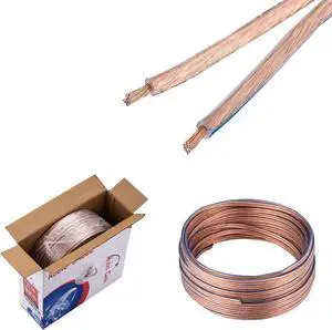 Cables Direct Online Speaker Cable 250FT 12AWG 2 Conductors (12/2) CCA (Copper Clad Aluminum) Compatible with Low Voltage LED Wire, Car Audio, Home Theater