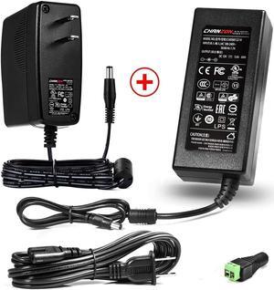 Chanzon 12V 2A + 12V 5A Power Supply Bundle Led Driver Adapter Charger for DC12V CCTV Camera Strip Light