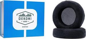 Dekoni Audio Earpads for Beyerdynamic DT Series - Comfortable Replacement Ear Pads for DT 990 Pro, Enhanced Sound Quality, Durable Design (Choice Suede)
