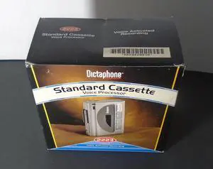 Dictaphone 2223 Standard Cassette Tape Recorder Dictator Grey