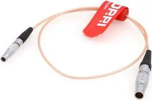 DRRI 5Pin Male to 4Pin Male Timecode Cable for Red Epic Scarlet Camera