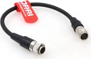 DRRI 8-Pin KJ20X8.2B to 20-Pin ZSD-300D Adapter Cable for Canons Broadcast Lens
