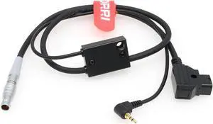 DRRI ARRI cforce RF/cmotion cPRO Motor CAM (7p) to LANC/D-Tap Power Cable for FX-9 Canon C500/C300