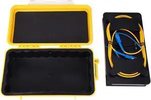 EVTSCAN Latest Fiber Optic OTDR Launch Cable Box G652D Singlemode 9/125 SC/APC-LC/UPC Connector Dead Zone Eliminator Fiber Box (2000M)