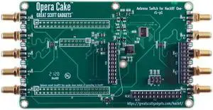 Great Scott Gadgets' Opera Cake - Antenna Switching Add-On Board for HackRF One and Other Software Defined Radios