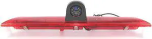 HDMEU HD Car Third Roof Top Mount Brake Lamp Camera Brake Light Rear View Backup Camera for Transit ab 2014-2015 Ford Transit Tourneo Custom Jumbo Kasten V363 F150 F250 F350 V636 MK8 2012-2020