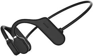 Inductivv Bone Conduction Headphones, Advanced Bluetooth 5.3 Wireless Heads, Open-Ear Headphones, IP56 Water Resistant, Open-Ear Design, Ergonomic, One-Finger Touch Control, Lightweight